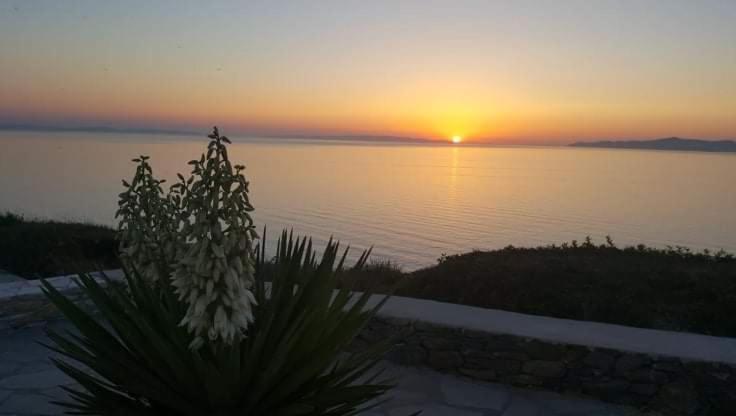 Syros Apartments Suites Chryssonisos Kini Buitenkant foto